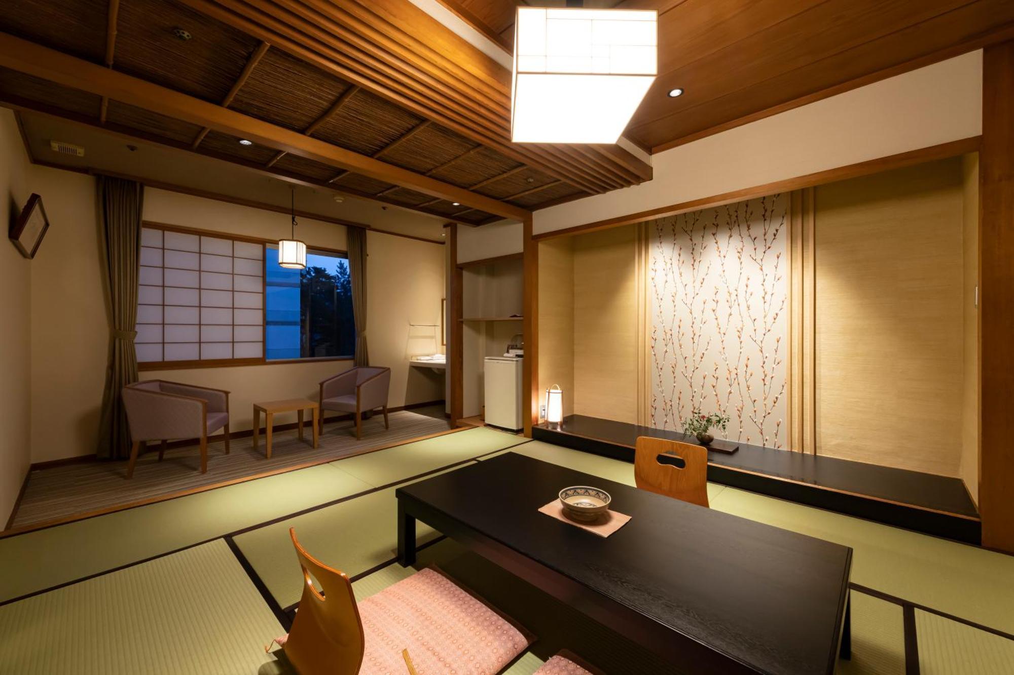 Senkeien Tsukioka Hotel Kaminoyama Ngoại thất bức ảnh